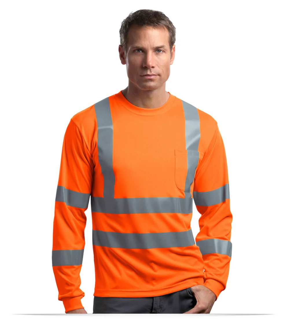 Personalized Long Sleeve Reflective T-Shirt