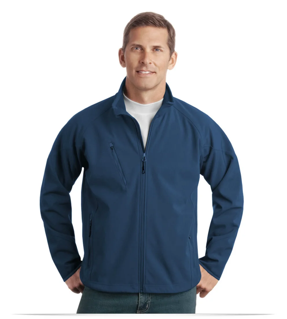 Custom Textured Soft Shell Jacket