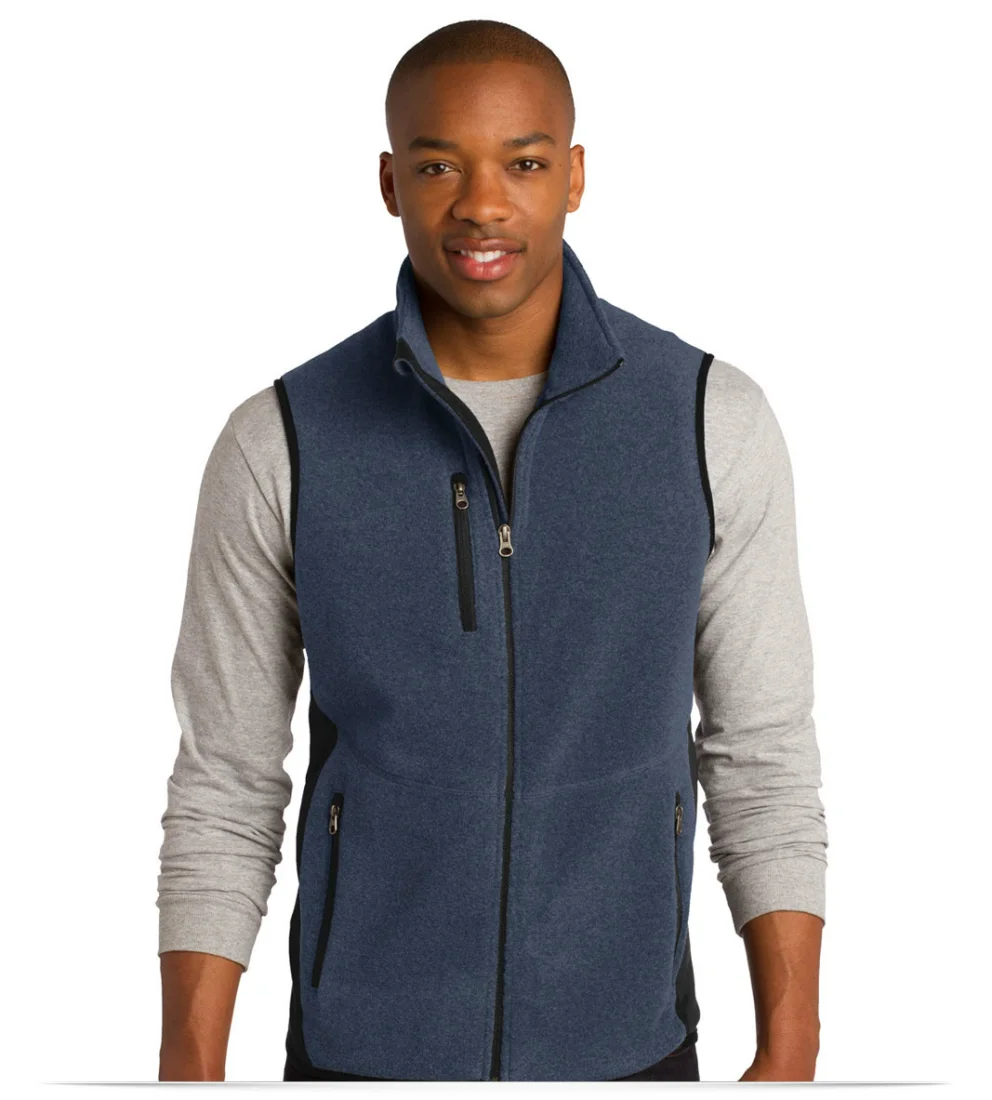 Customize Full Zip Fleece Vest