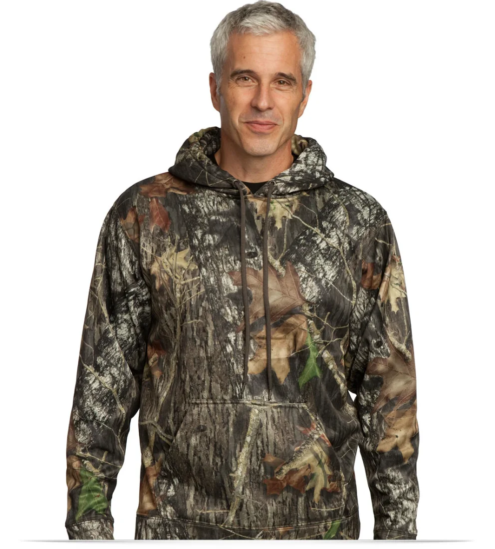 Custom Camouflage Hooded Sweatshirt