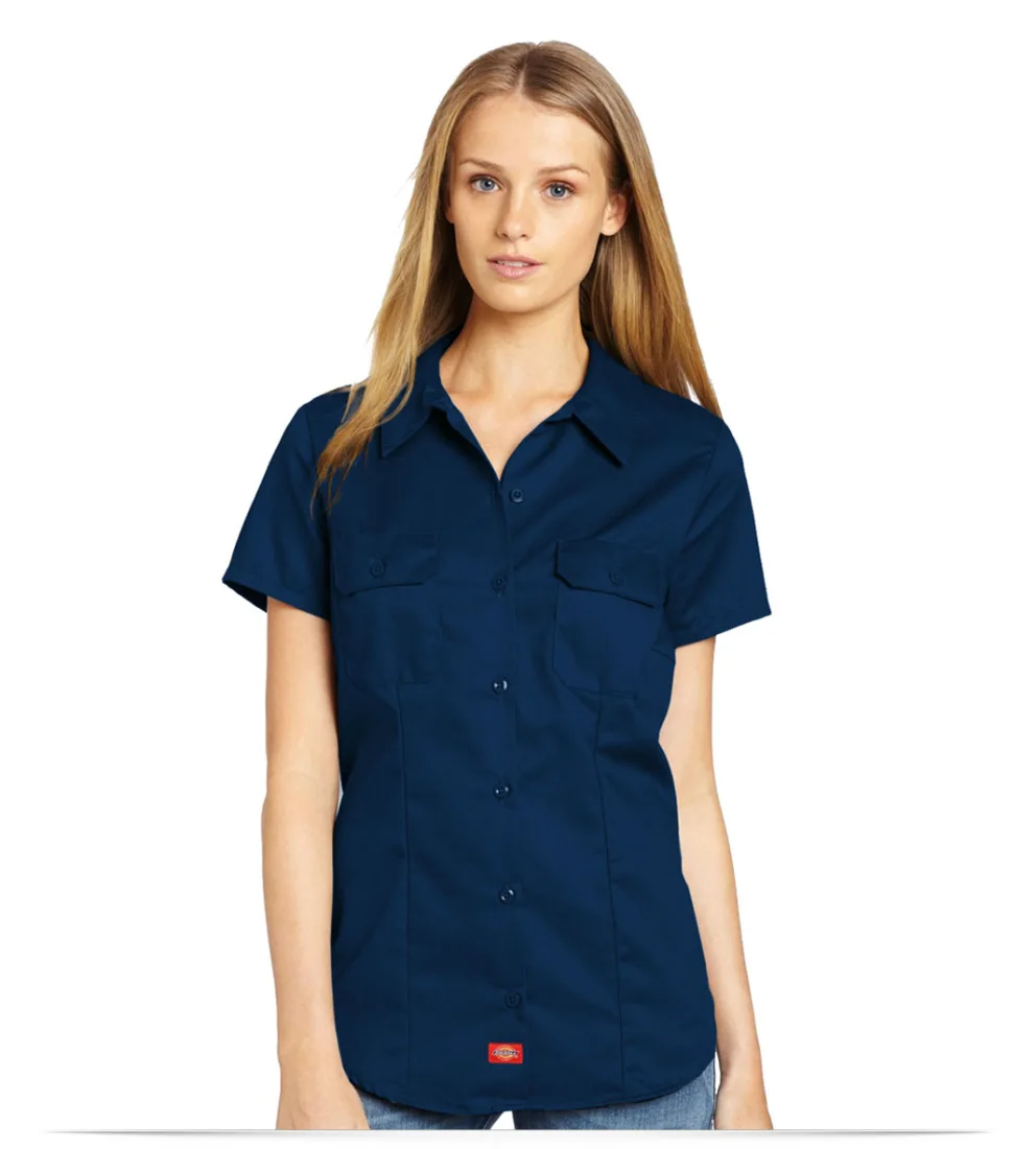 Customize Dickies Women's Short Sleeve Work Shirt