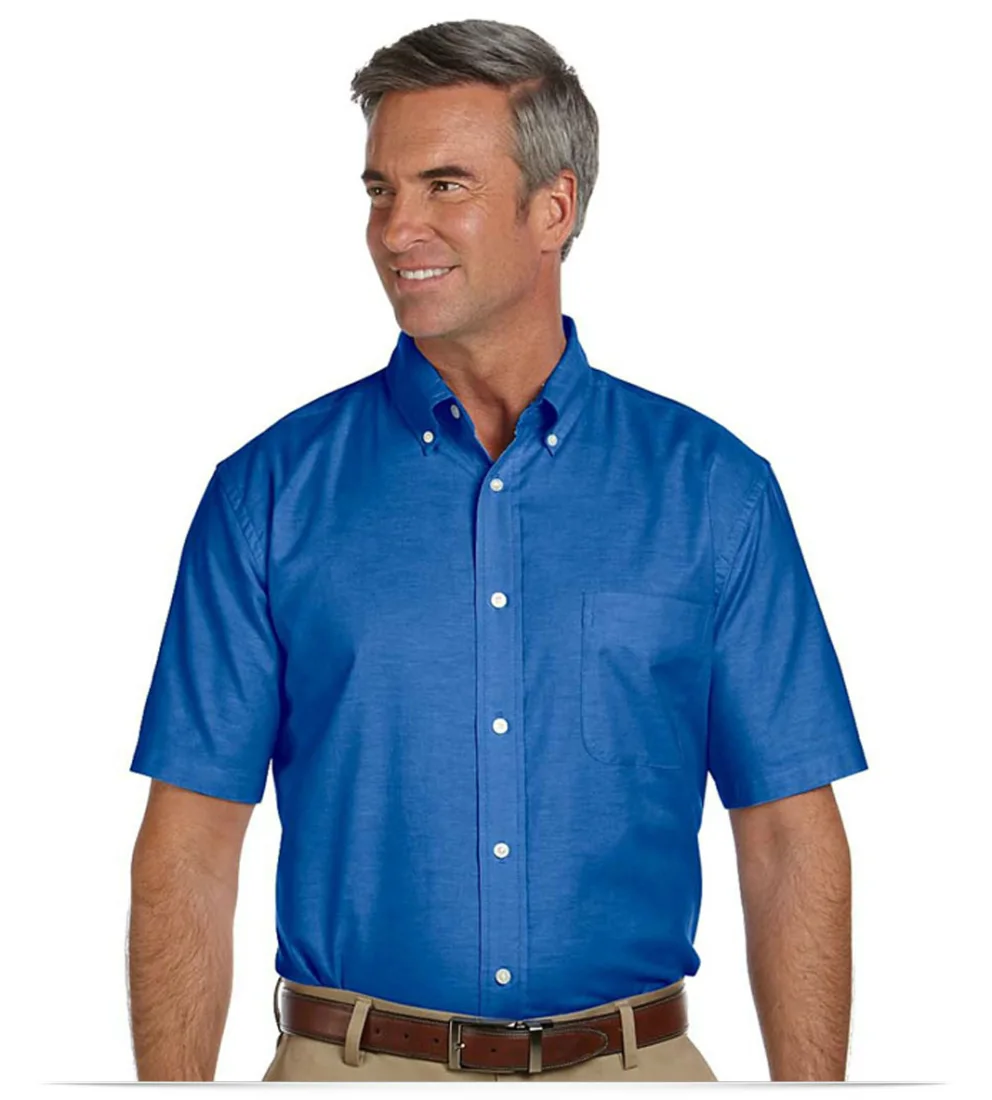 Personalized Classic Short Sleeve Oxford Shirt