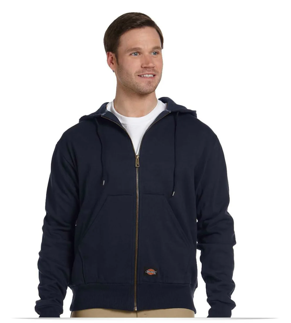 Custom Logo On Dickies Fleece Jacket
