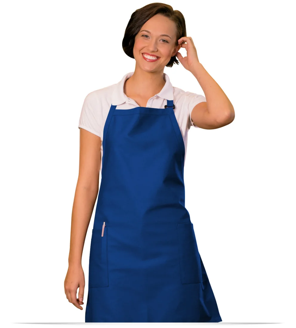 Personalized Bib Apron 23″W x 30″L Heavy Weight