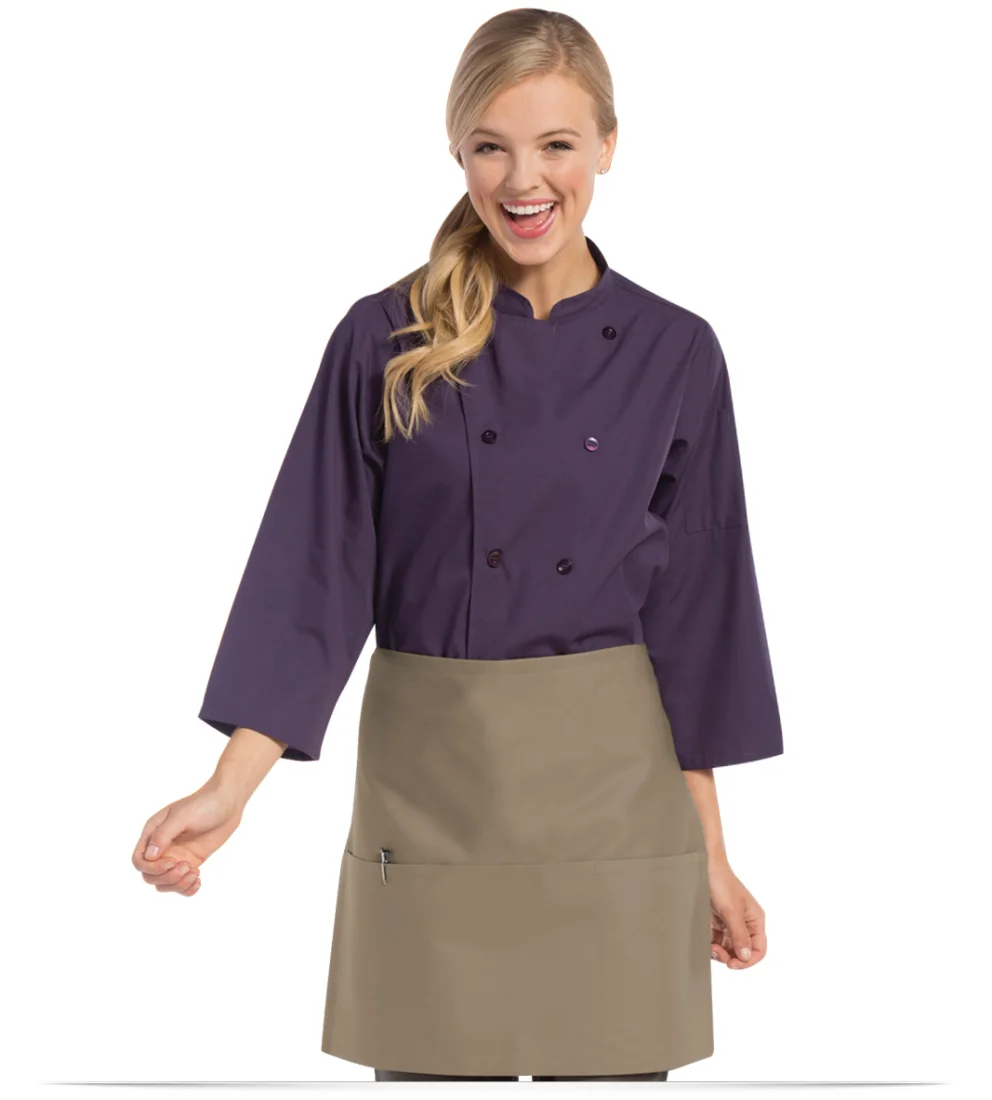 Customize Waist Apron w/ 3 Pockets