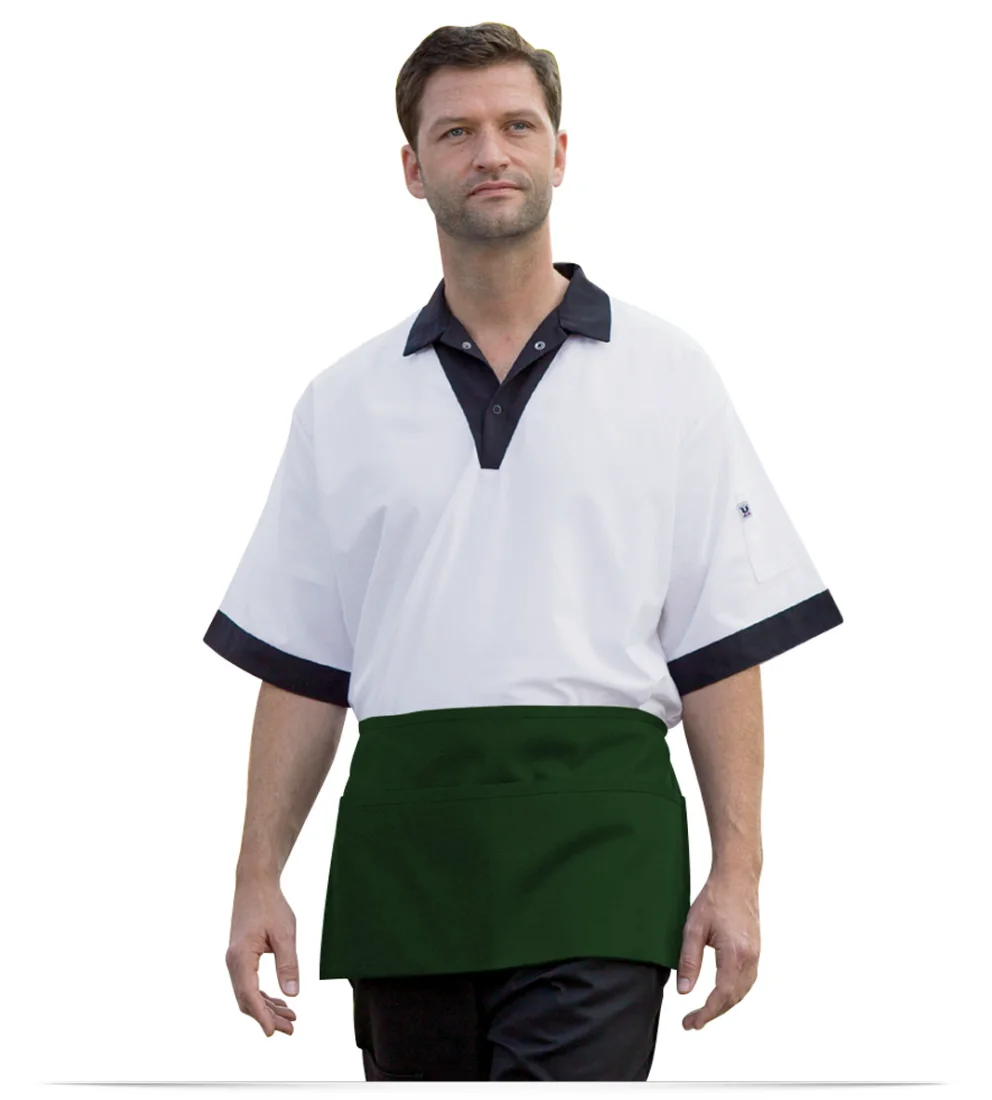 Customize Waist Apron w/ 3 Section Pockets