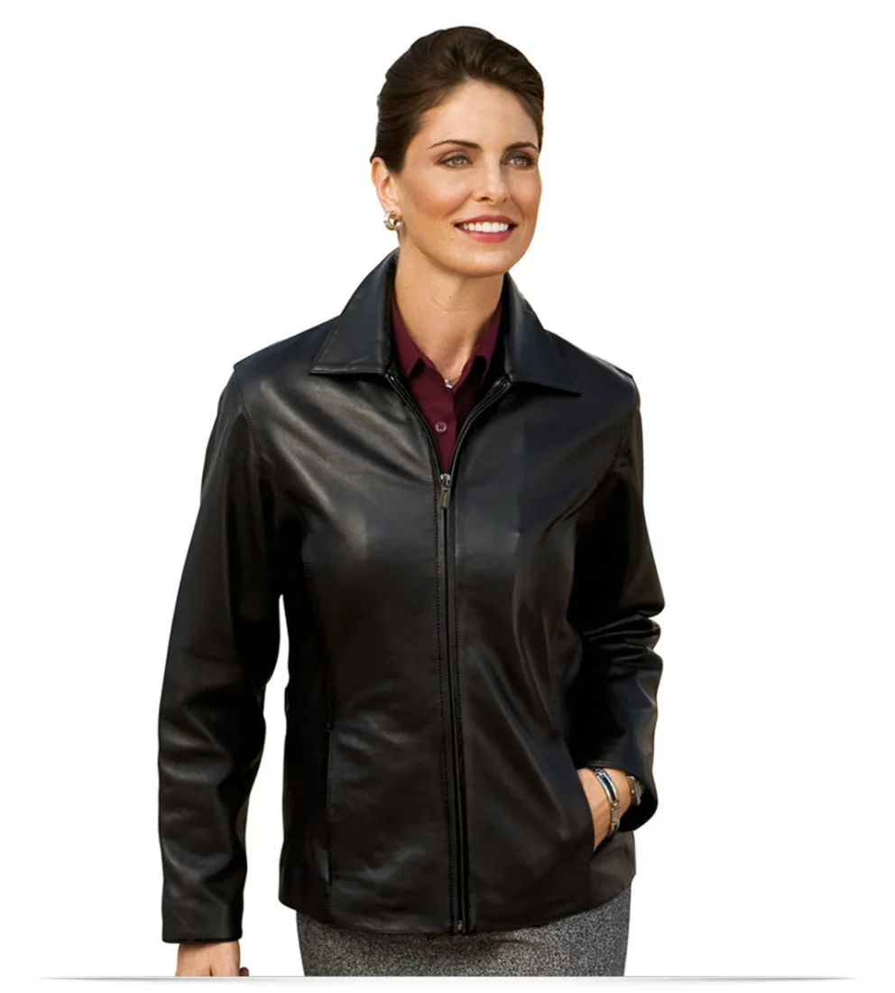 Women's Custom Leather Jackets with Logo