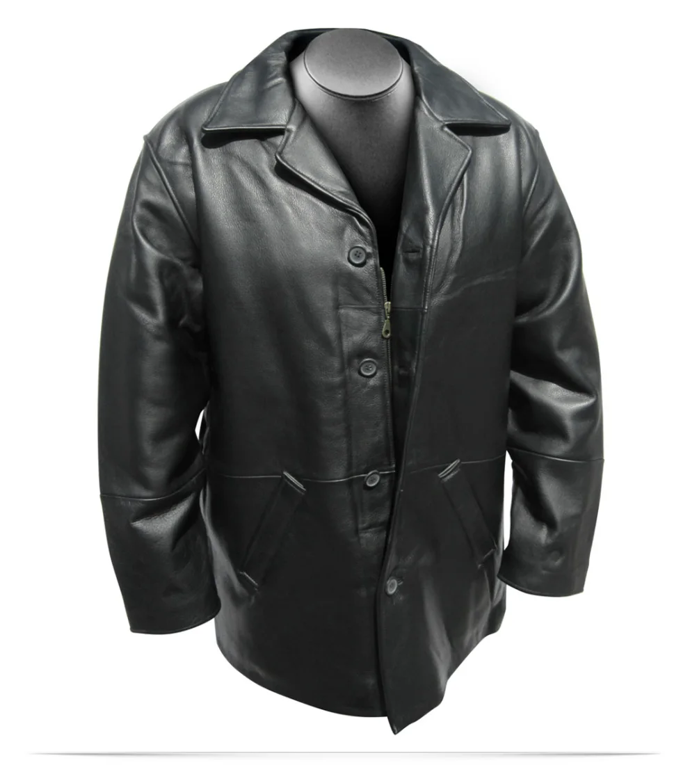 Customize Logo Optimum Leather Jacket