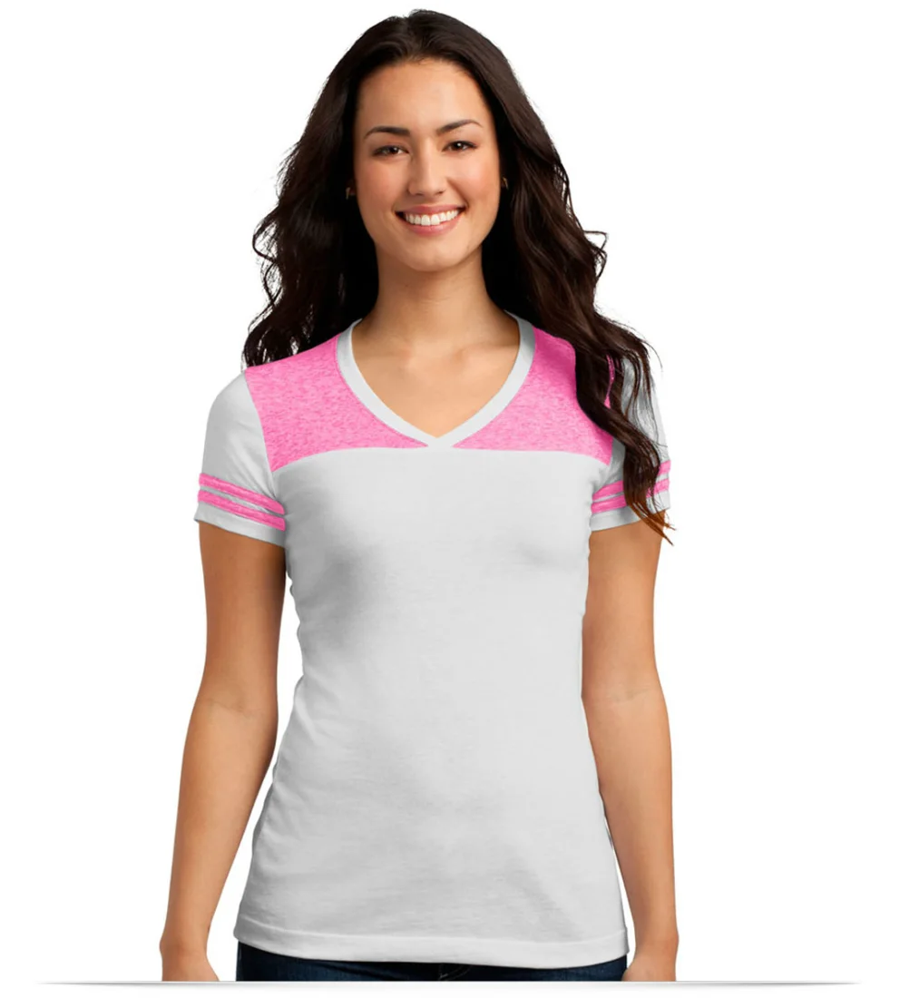 Customize District Juniors Varsity V-Neck Tee