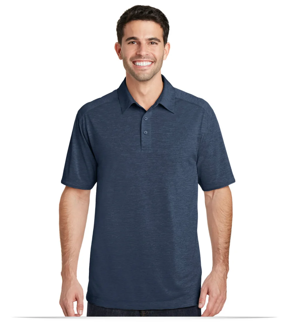 Customize Port Authority Digi Heather Performance Polo