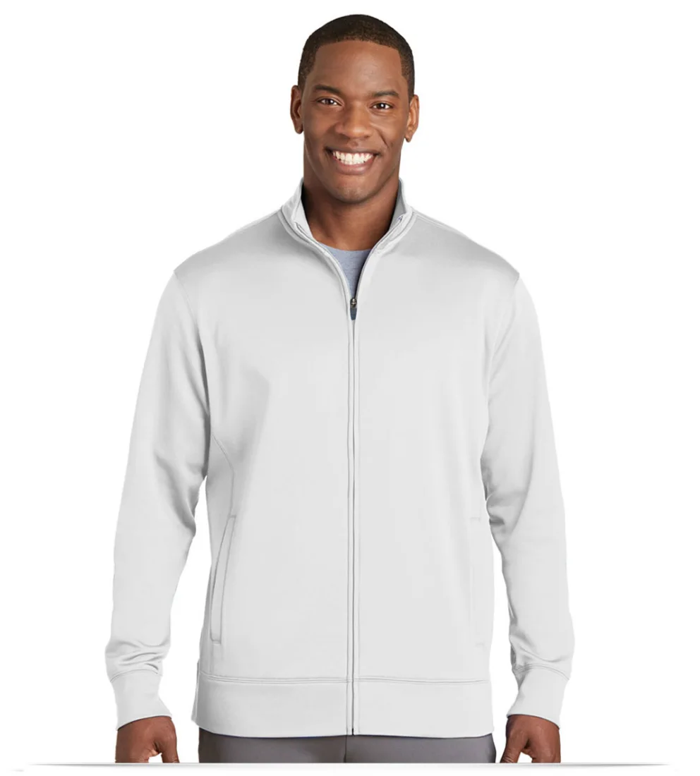 Personalize Logo on Sport-Tek Sport-Wick Fleece Full-Zip Jacket