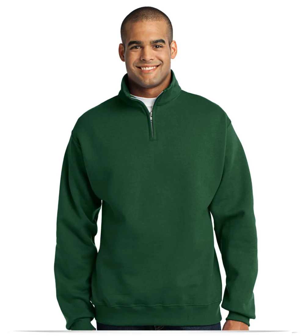 Custom JERZEES NuBlend 1/4-Zip Cadet Collar Sweatshirt