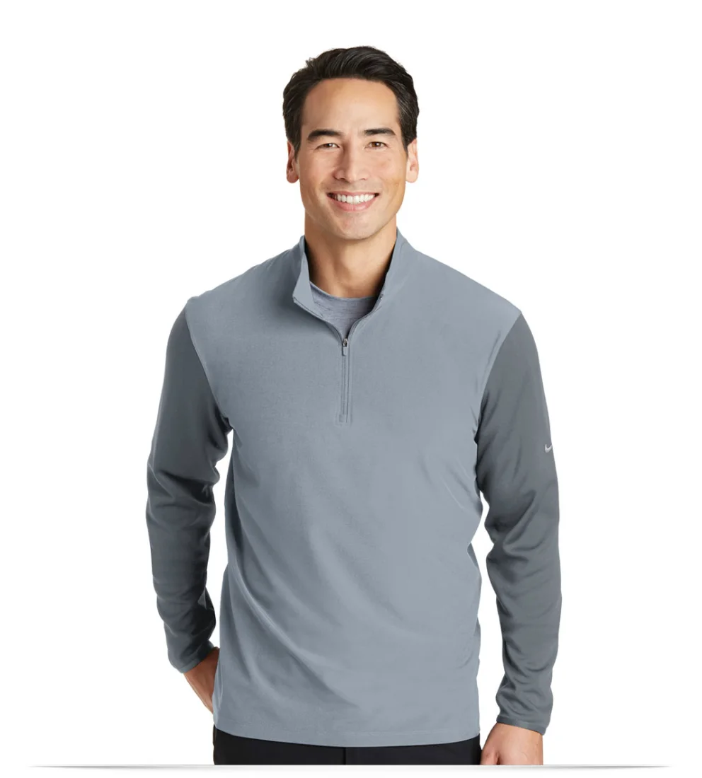 Personalized Logo Nike Golf Dri-FIT 1/2-Zip Cover-Up