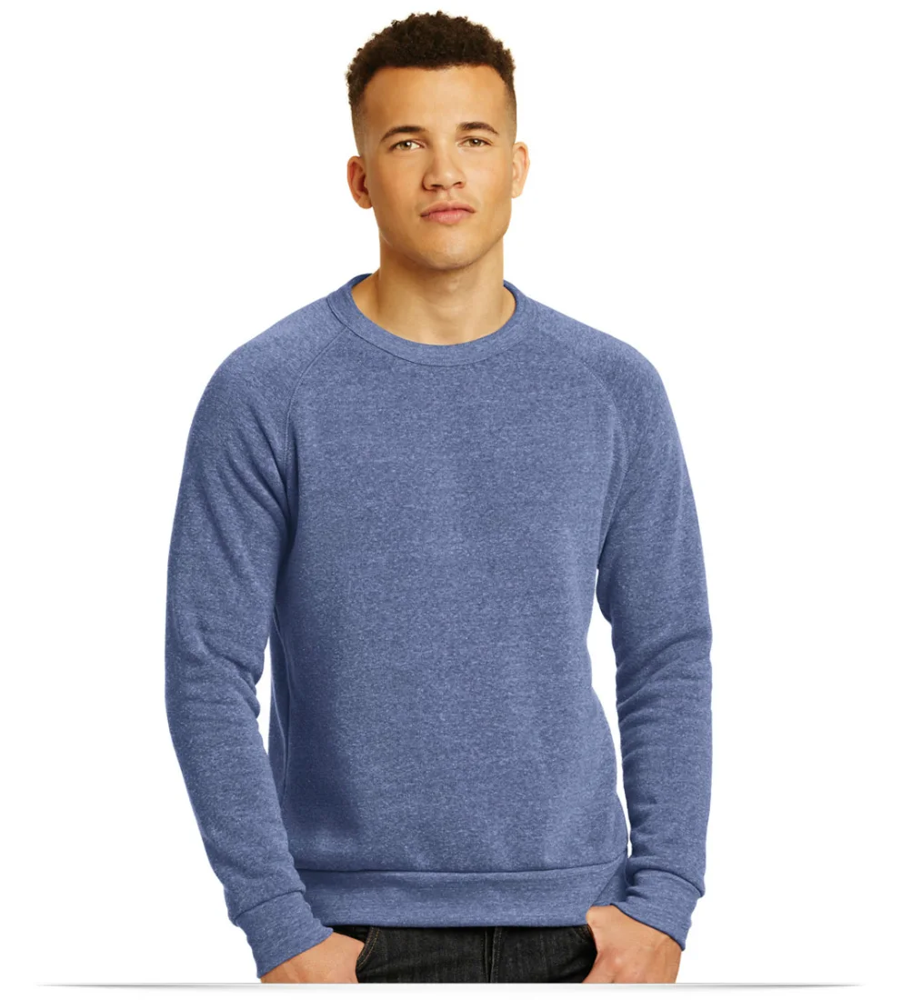 Custom Logo on Alternative Champ Eco-Fleece Sweatshirt