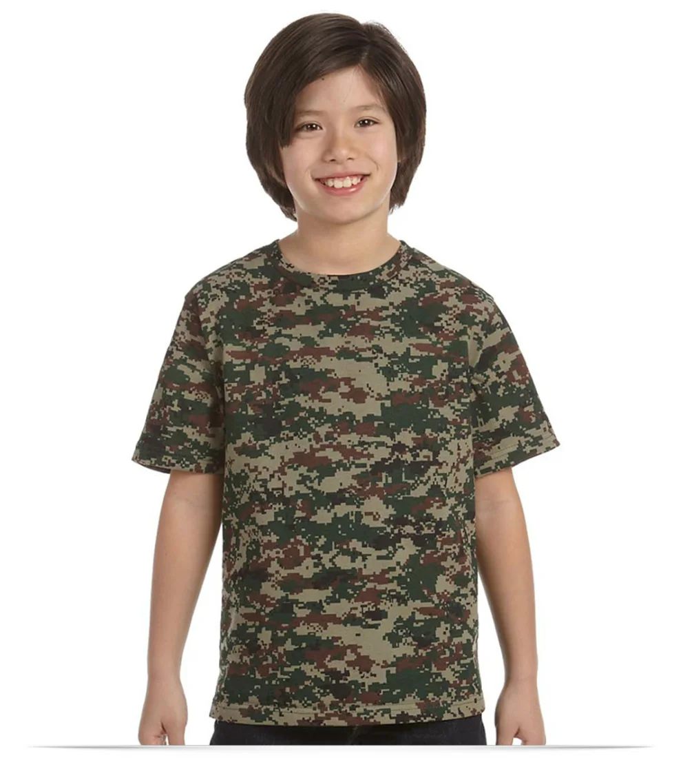 Custom Code Five Youth Camouflage T-Shirt