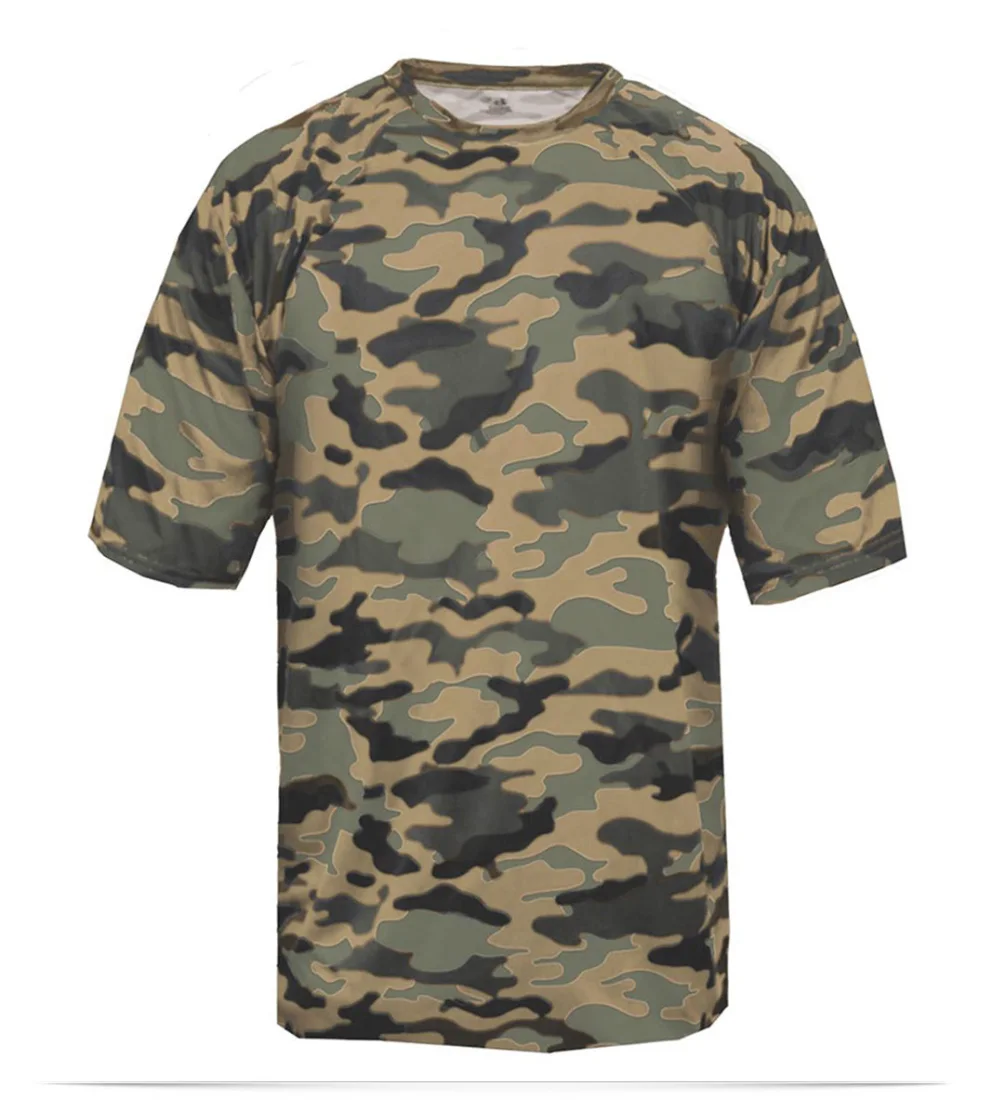 Custom Badger Sport Adult Camo Tee