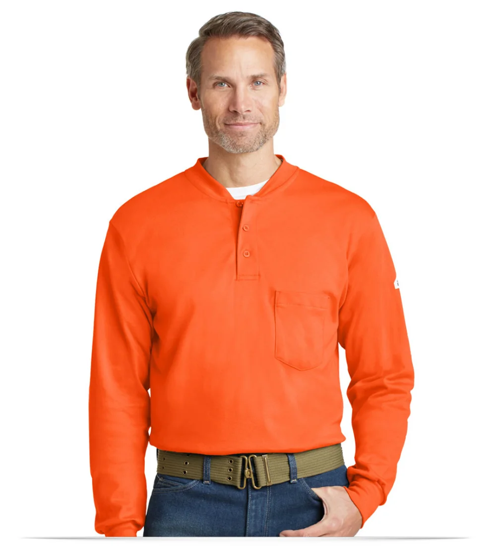 Bulwark XCEL FR Long Sleeve Tagless Henley
