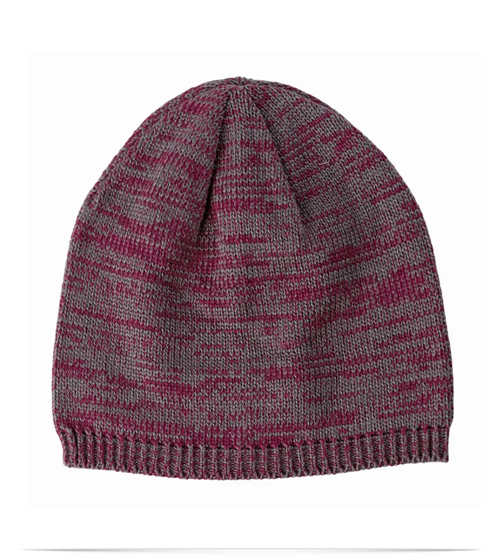 Big Accessories Two-Tone Marled Beanie