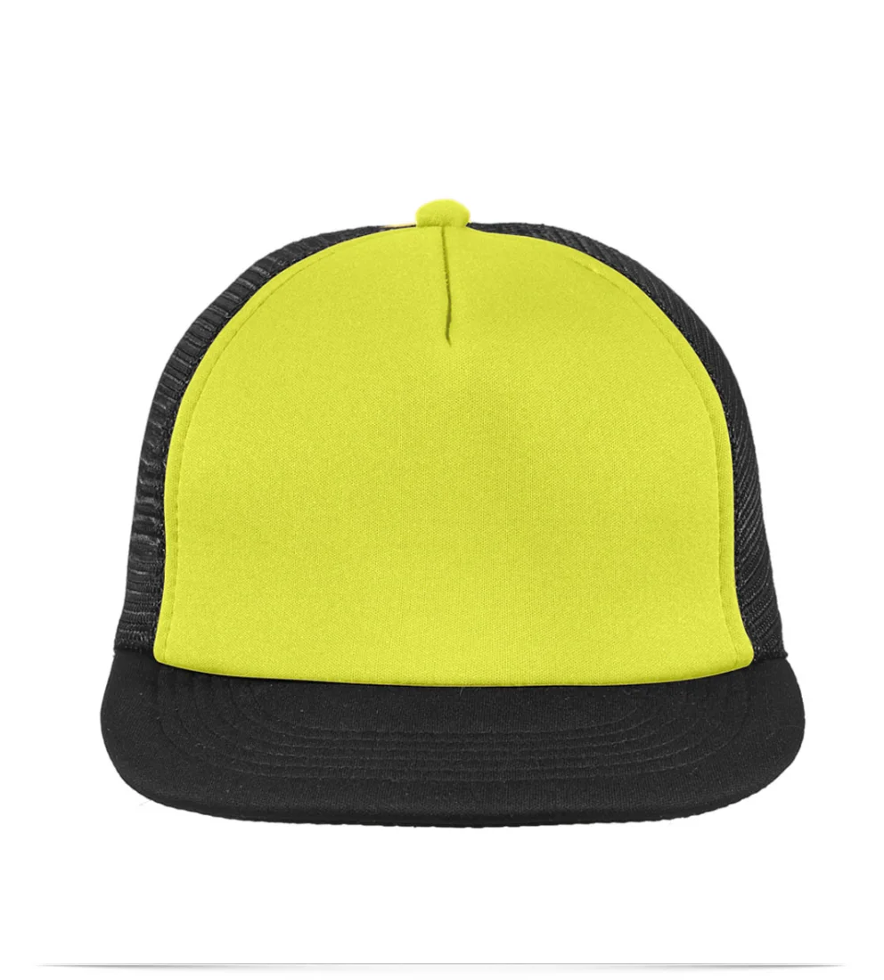 Personalized Logo District Flat Bill Snapback Trucker Cap