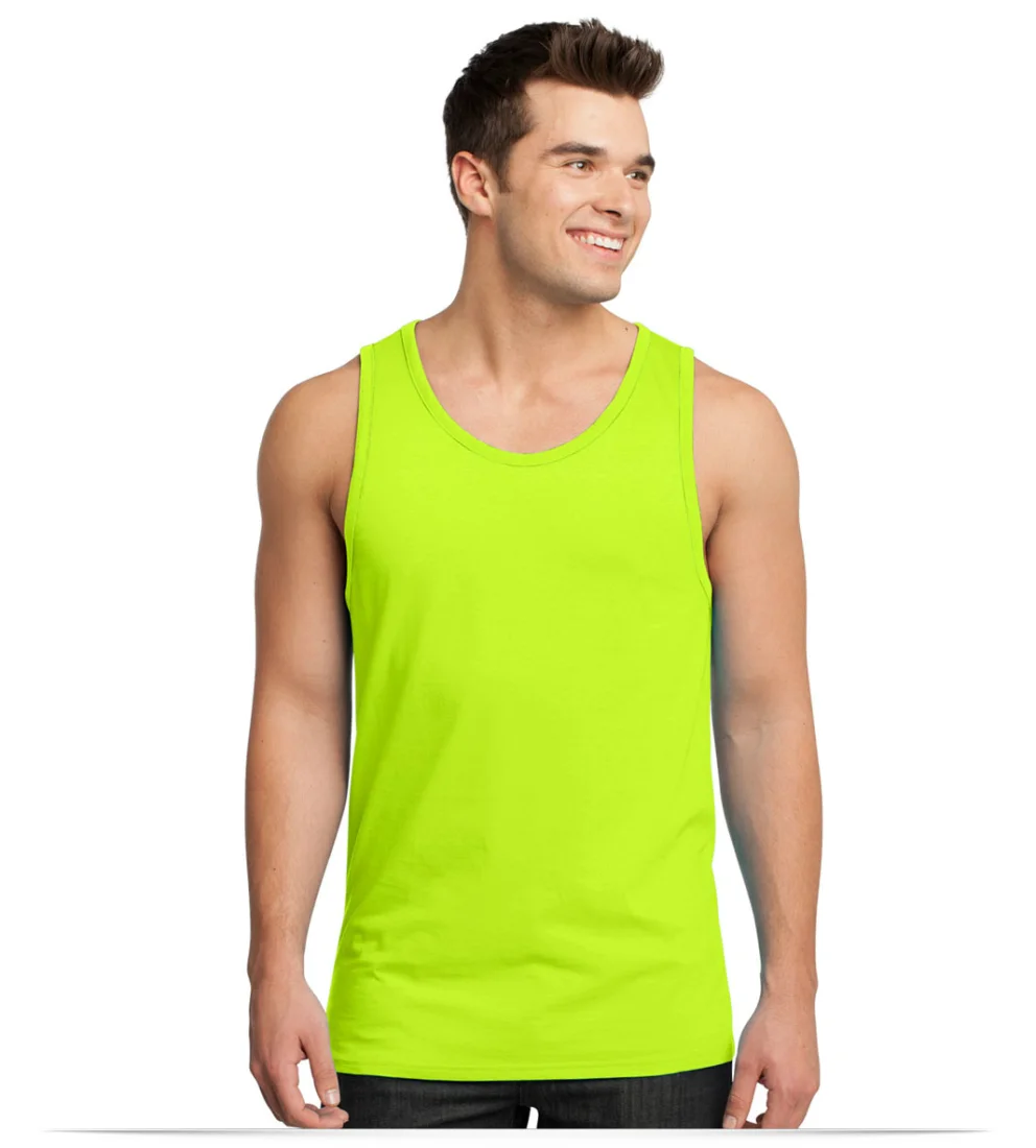 District Young Men’s Cotton Ringer Tank