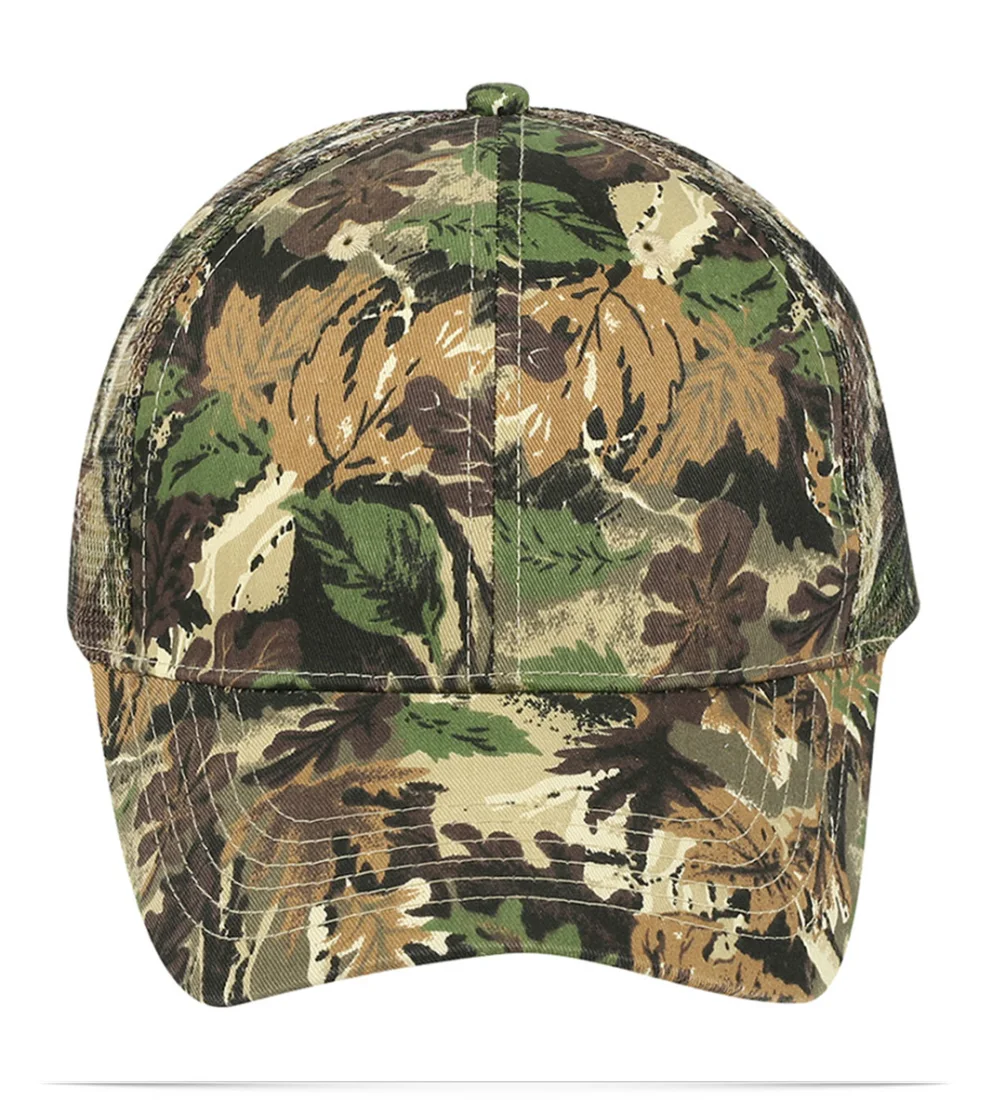 Otto Camo Low Profile Style Mesh Back Cap