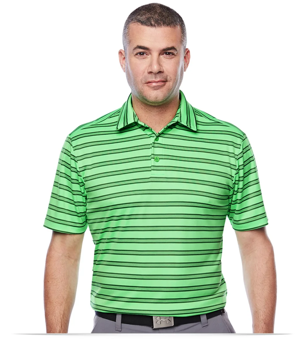 Under Armour Men’s Tech Stripe Polo