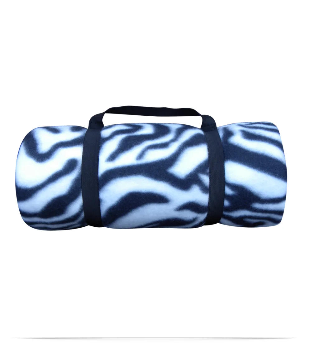 Custom Animal Print Fleece Blankets