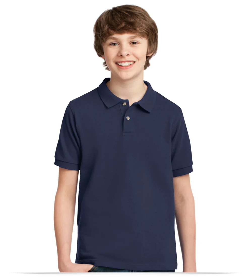 Design Custom Youth Polos and Embroidered Kids Polo Shirts
