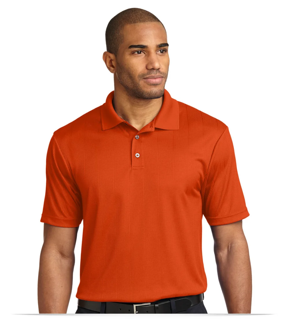 Performance Jacquard Polo shirt