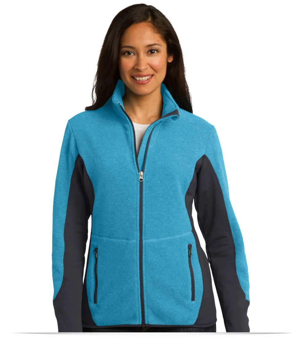 Custom Port Authority Ladies Fleece Full-Zip Jacket