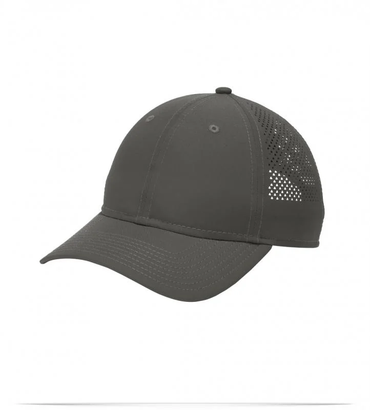 New Era Perforated Performance Cap Grey